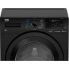 Refurbished Beko WDEX8540430B Freestanding 8/5KG 1400 Spin Washer Dryer Black