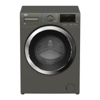 Refurbished Beko Ultrafast WDEX854044Q0G Smart Freestanding 8/5KG 1400 Spin Washer Dryer Graphite