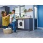 Refurbished Beko RecycledTub WDIK854421F Integrated 8/5KG 1400 Spin Washer Dryer White