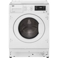 Refurbished Beko WDIR7543101 Integrated 7/5KG 1400 Spin Washer Dryer White
