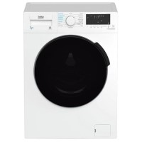 Refurbished Beko WDL742441W Smart Freestanding 7/4KG 1200 Spin Washer Dryer White