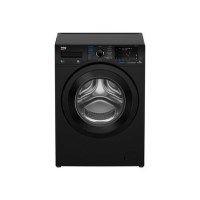 Refurbished Beko Pro WDX850130B Freestanding 8/5KG 1400 Spin Washer Dryer Black