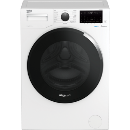 Refurbished Beko WEC84P64E2W 8KG 1400 Spin Freestanding Washing Machine White