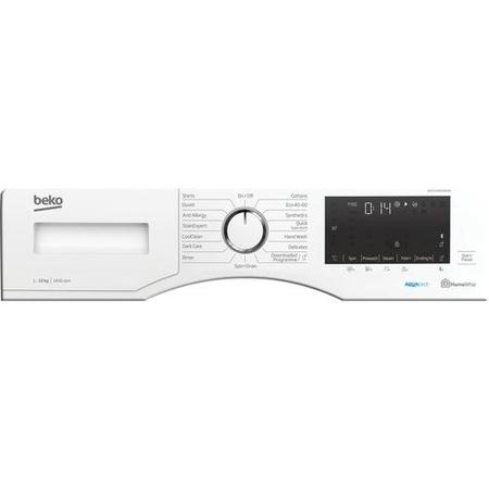 Refurbished Beko AquaTech WEX104064E0W Freestanding 10KG 1400 Spin Washing Machine