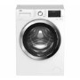 Refurbished Beko WEX84064E0W Freestanding 8KG 1400 Spin Washing Machine White