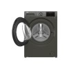 Refurbished Beko Aquatech WEX94064E0G Freestanding 9KG 1400 Spin Washing Machine Graphite