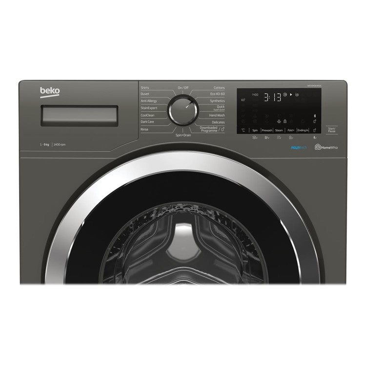 Refurbished Beko Aquatech WEX94064E0G Freestanding 9KG 1400 Spin Washing Machine