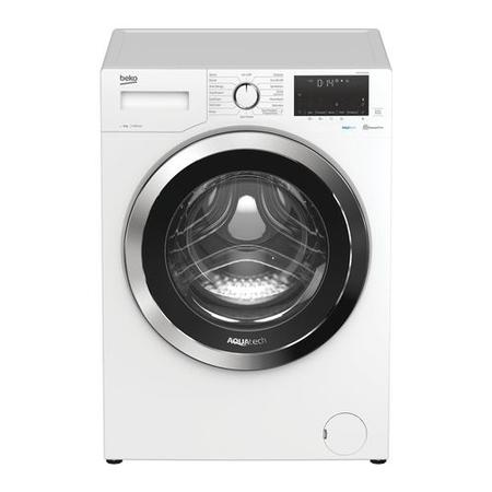 Refurbished BEKO Aquatech WEX94064E0W Bluetooth 9KG 1400 Spin Washing Machine - White