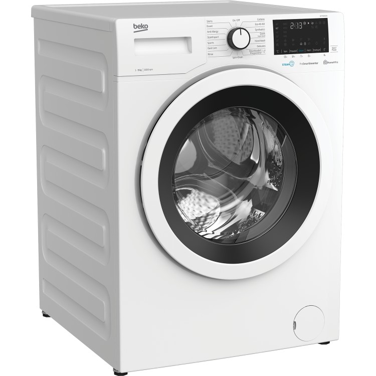 Refurbished Beko WEY96052W Freestanding 9KG 1600 Spin Washing Machine White