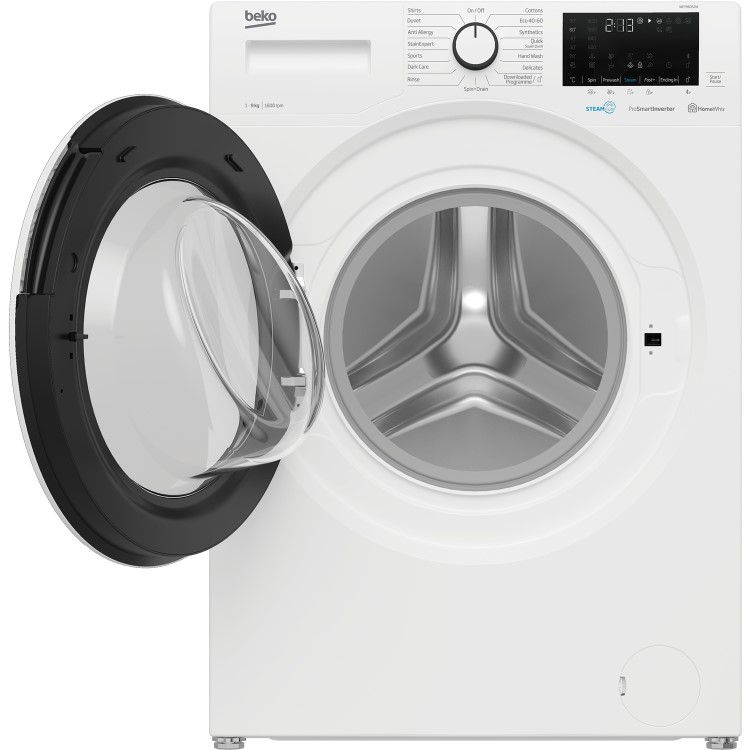 Refurbished Beko WEY96052W Freestanding 9KG 1600 Spin Washing Machine White
