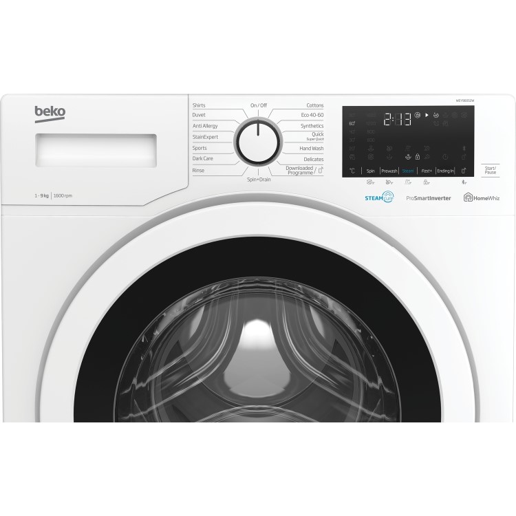 Refurbished Beko WEY96052W Freestanding 9KG 1600 Spin Washing Machine White