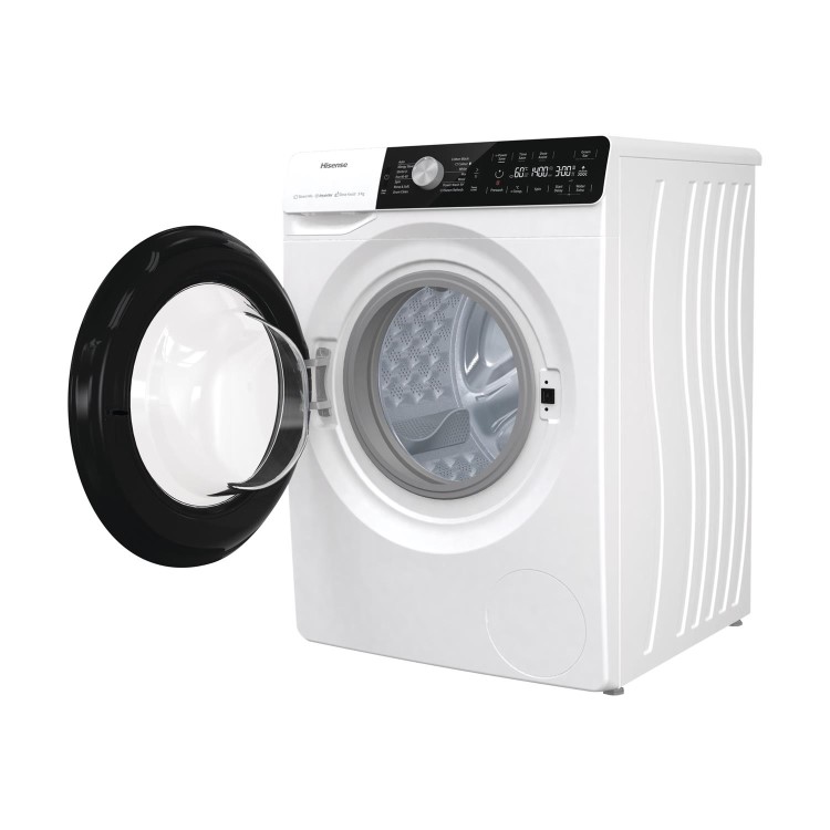 Refurbished Hisense WFGE90141VM Freestanding 9KG 1400 Spin Washing Machine White