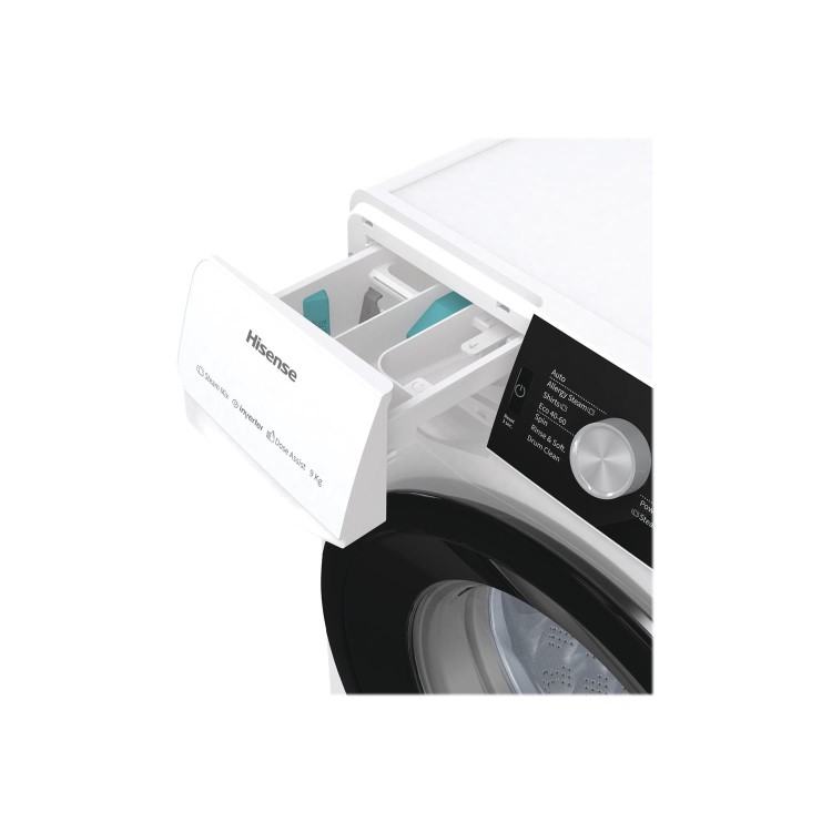 Refurbished Hisense WFGE90141VM Freestanding 9KG 1400 Spin Washing Machine White