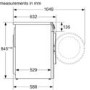 Refurbished Siemens WG54G201GB Freestanding 10KG 1400 Spin Washing Machine