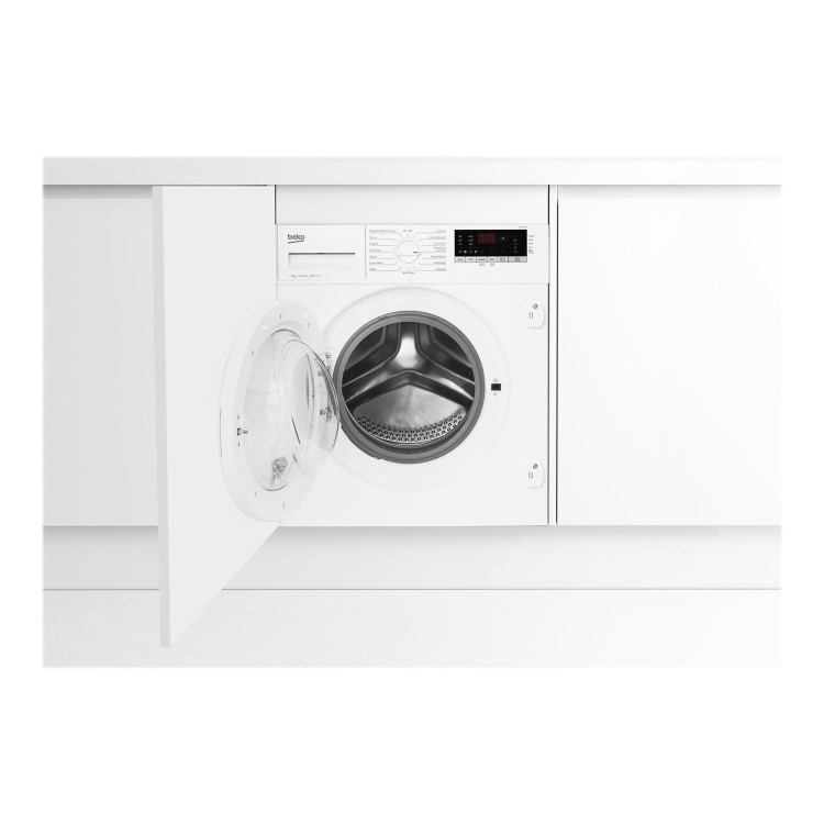 Refurbished Beko WIC74545F2 Integrated 7KG 1400 Spin Washing Machine