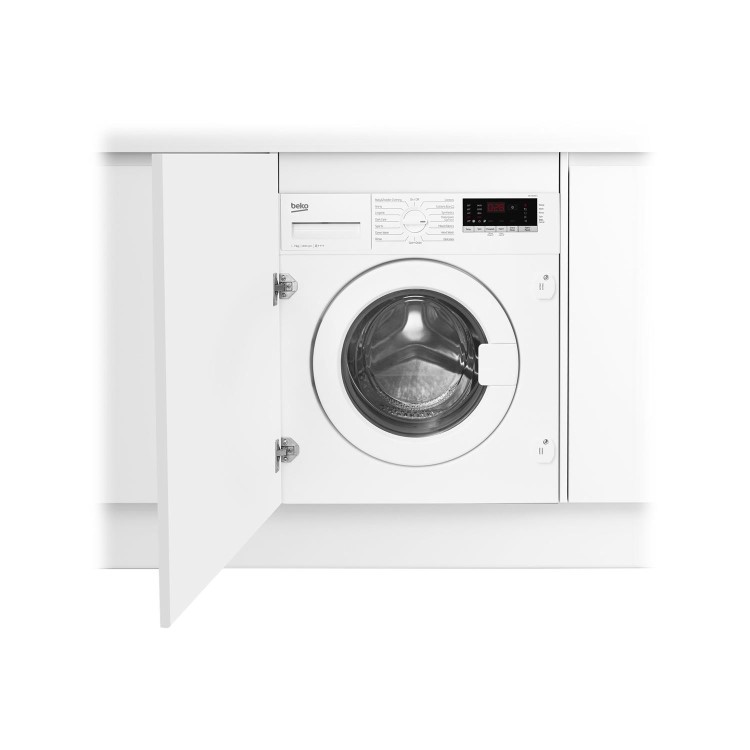 Refurbished Beko WIC74545F2 Integrated 7KG 1400 Spin Washing Machine