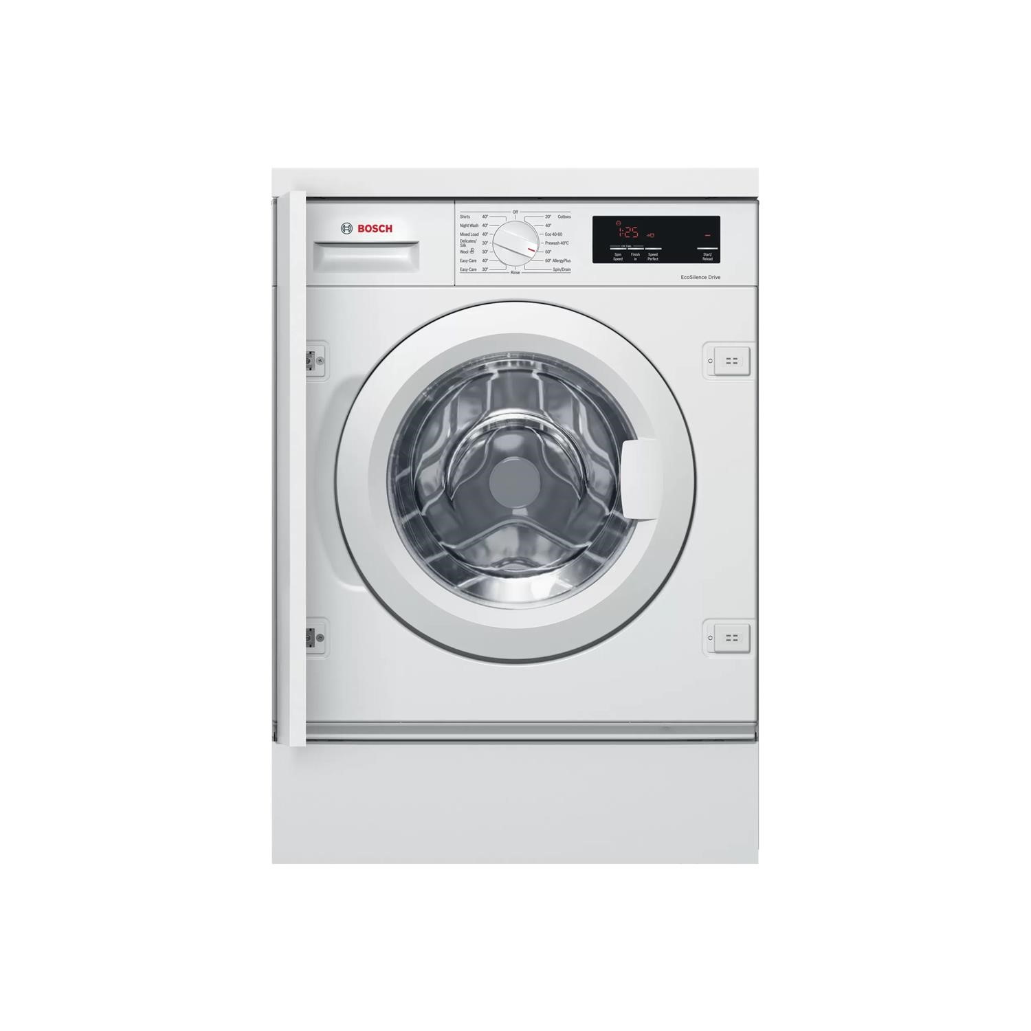 Refurbished Bosch Serie 6 WIW28301GB Integrated 8KG 1400 Spin Washing Machine WIW28301GB AP2175 Appliances Direct