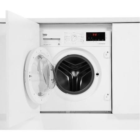 Refurbished BEKO Pro WIX765450 Integrated 7 kg 1600 Spin Washing Machine