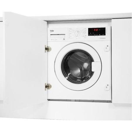 Refurbished BEKO Pro WIX765450 Integrated 7 kg 1600 Spin Washing Machine