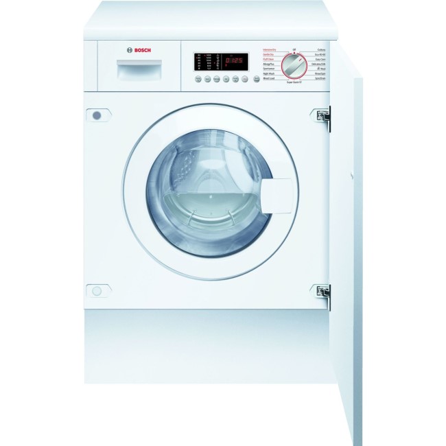 Refurbished Bosch WKD28542GB Serie 6 Integrated 7/4KG 1400 Spin Washer Dryer