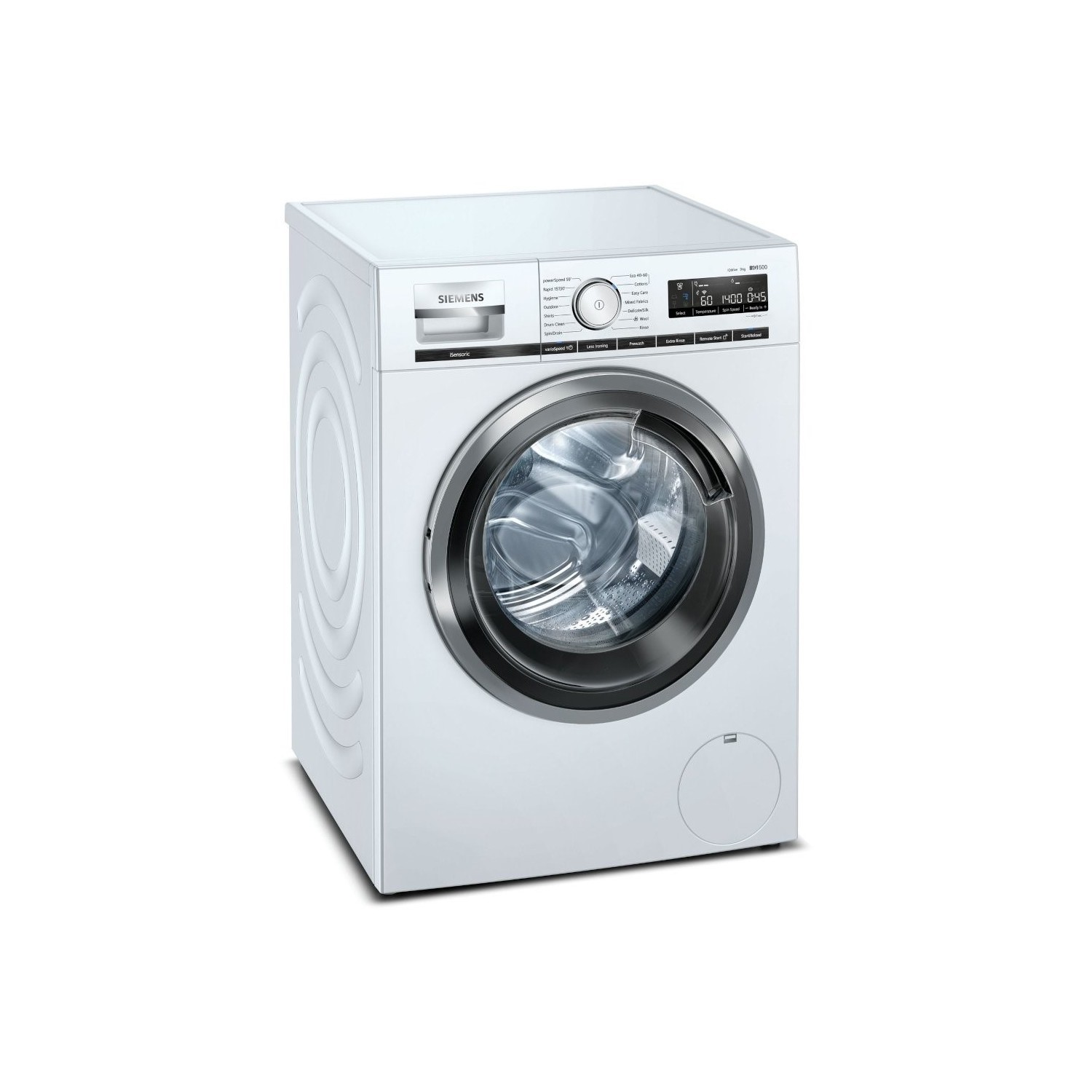 Refurbished Siemens WM14VMH4GB Smart Freestanding 9KG 1400 Spin Washing Machine White