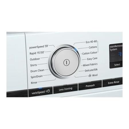 Refurbished Siemens IQ-500 WM16XMH9GB Smart Freestanding 9KG 1600 Spin Washing Machine White