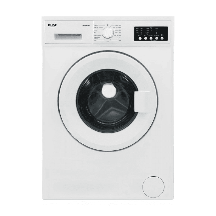 Refurbished Bush WMNB712EW 7KG 1200 Spin Washing Machine