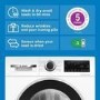 GRADE A2 - Bosch Series 6 10.5kg Wash 6kg Dry 1400rpm Washer Dryer  - Quiet, Energy Saving -  White