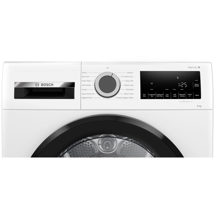 Refurbished Bosch WQG233D8GB Freestanding Heat Pump 8KG Tuumble Dryer