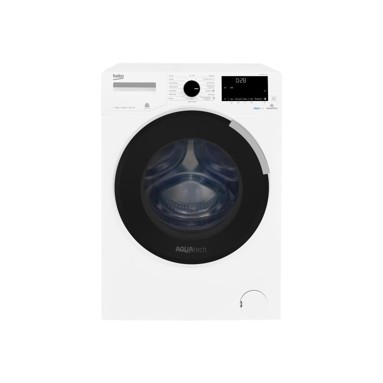 Refurbished Beko WR1040p44E1 Freestanding 10KG 1400 Spin AquaTech Washing Machine