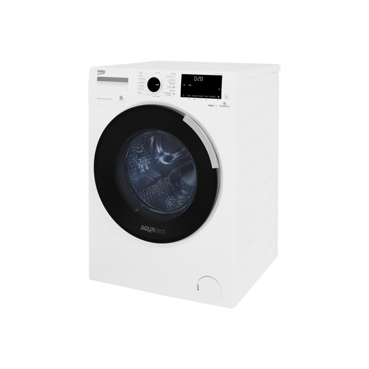 Refurbished Beko WR1040p44E1 Freestanding 10KG 1400 Spin AquaTech Washing Machine