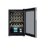 Refurbished Haier WS30GA 30 Bottle Single Zone Wine Cooler Black