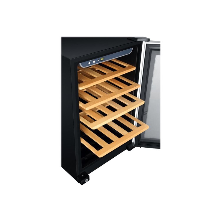 Refurbished Haier WS30GA 30 Bottle Single Zone Wine Cooler Black