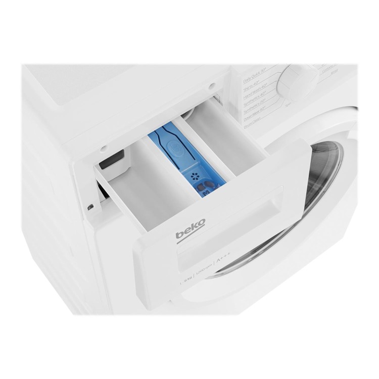 Refurbished Beko WTG620M1W Freestanding 6KG 1200 Spin Washing  Machine White