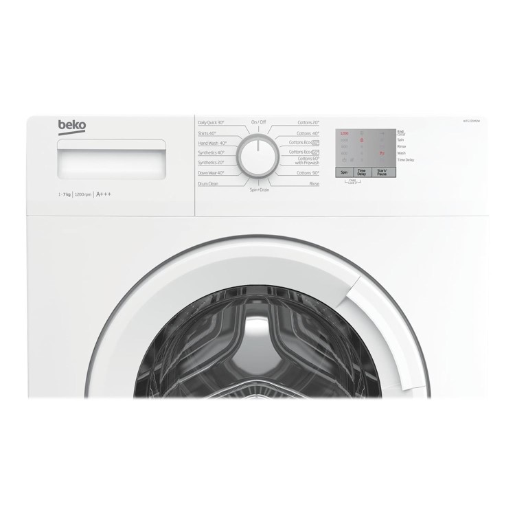 Refurbished Beko WTG720M2W Freestanding 7KG 1200 Spin Washing Machine