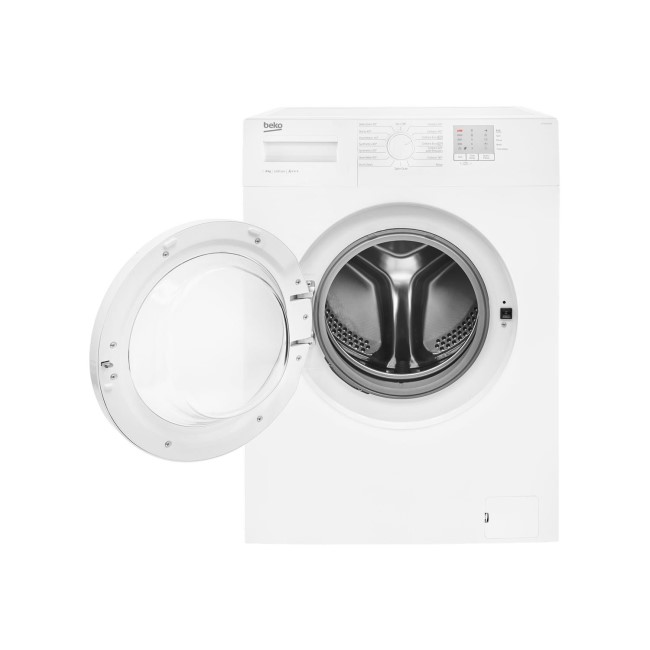 Refurbished Beko WTG820M1W Freestanding 8KG 1200 Spin Washing Machine White