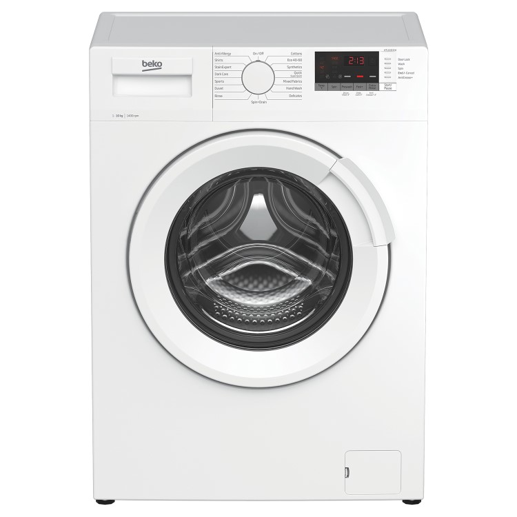 Refurbished Beko WTK104151W Freestanding 10KG 1400 Spin Washing Machine