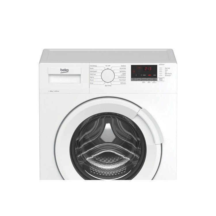 Refurbished Beko WTK104151W Freestanding 10KG 1400 Spin Washing Machine