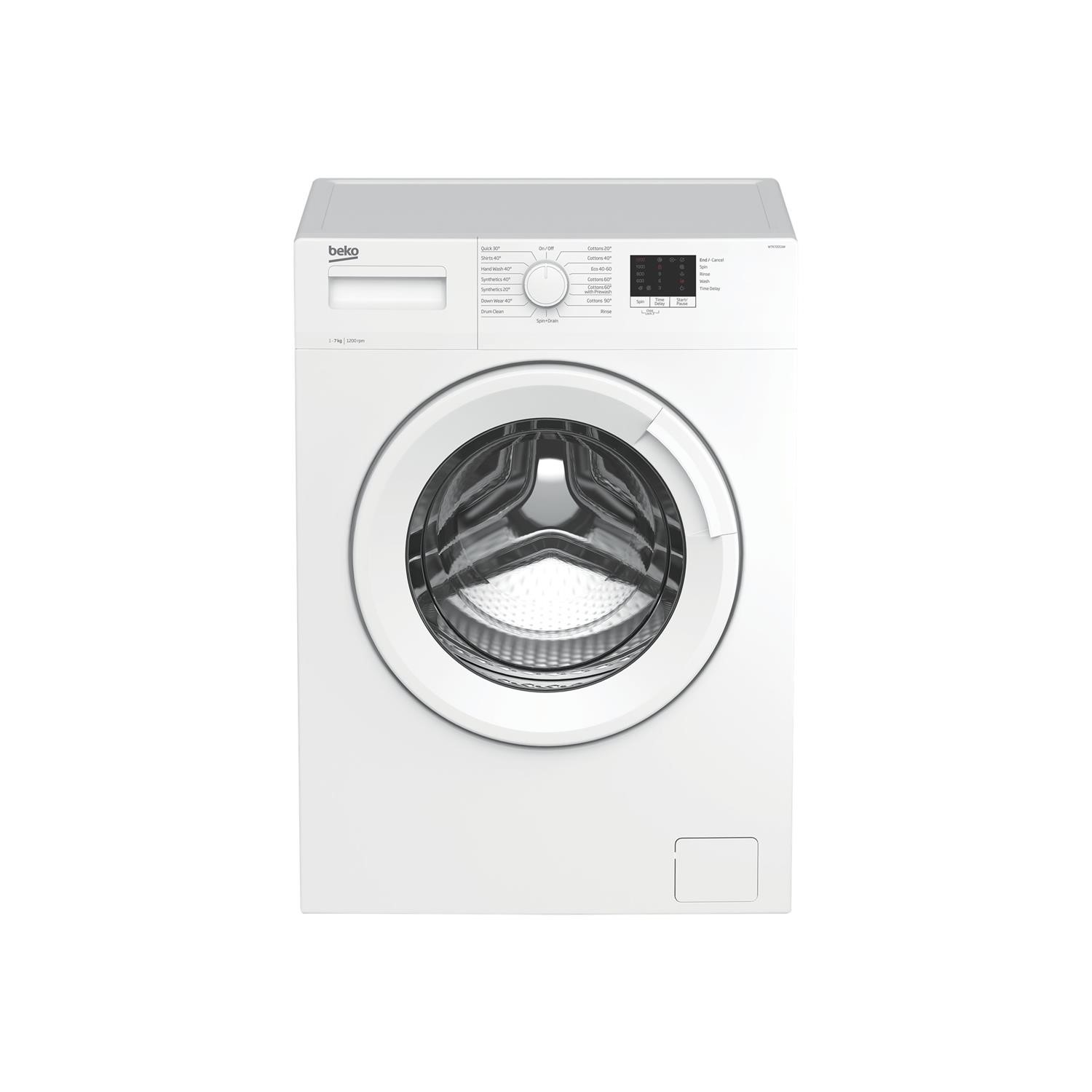 Refurbished Beko WTK72011W Freestanding 7KG 1200 Spin Washing Machine White