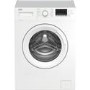 Refurbished Beko WTK84151W Freestanding 8KG 1400 Spin Washing Machine White