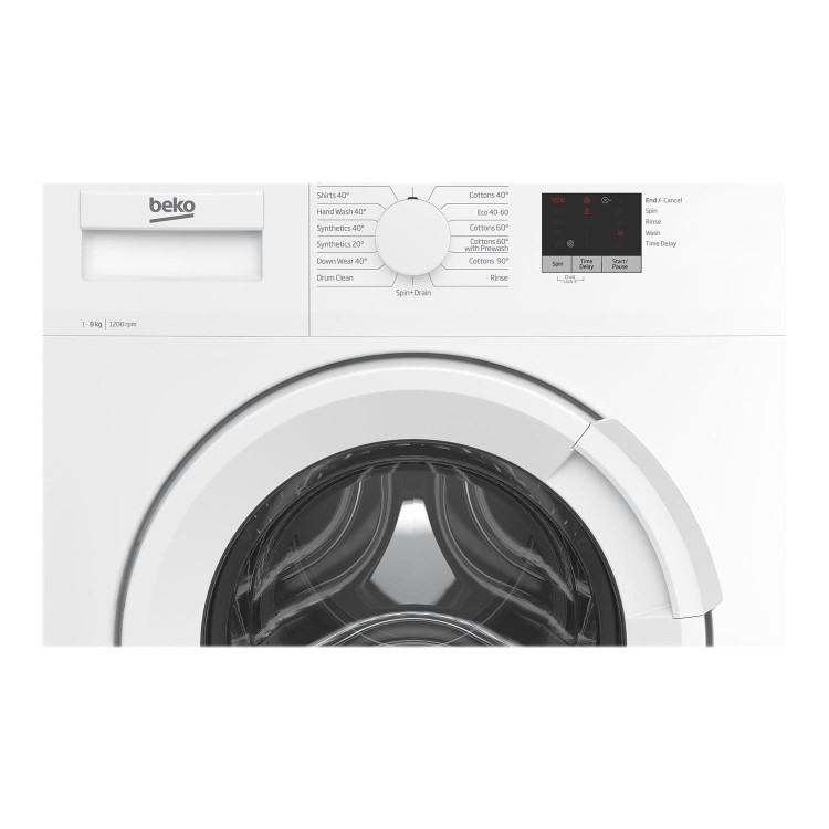 Refurbished Beko WTL82051W Freestanding 8KG 1200 Spin Washing Machine White