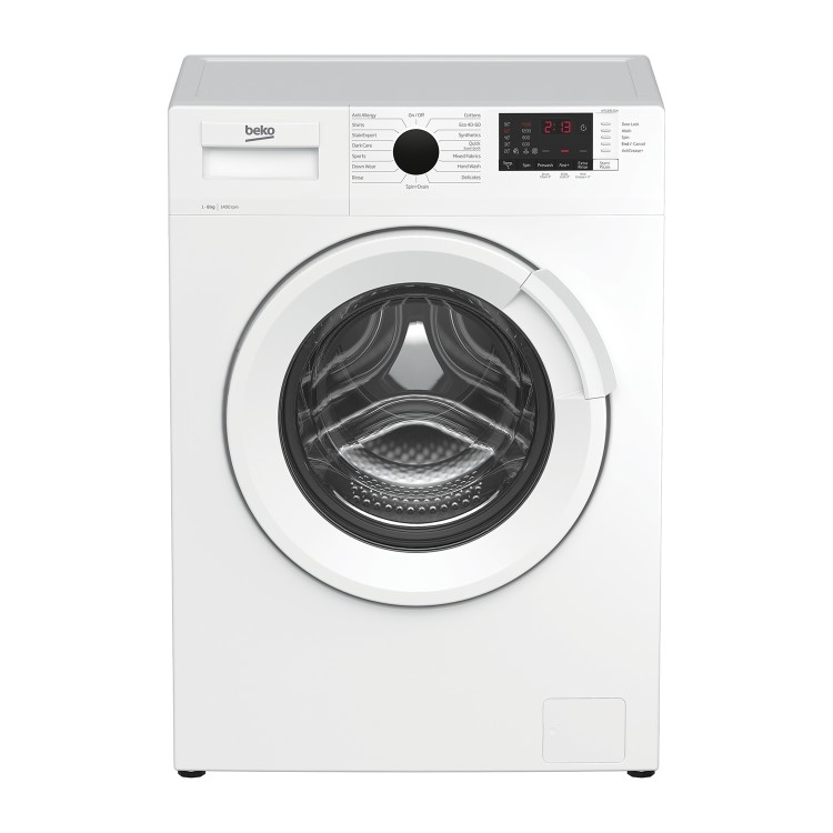 Refurbished Beko WTL84121W Freestanding 8KG 1400 Spin Washing Machine