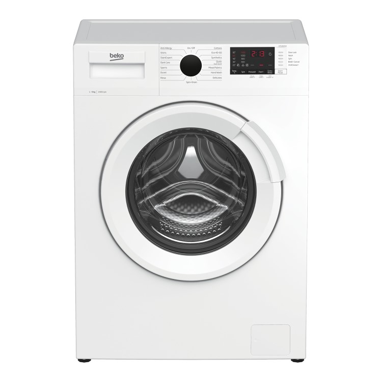 Refurbished Beko WTL94121W Freestanding 9KG 1400 Spin Washing Machine