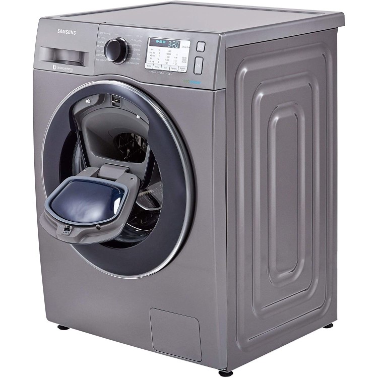 Refurbished Samsung WW80K5413UX Freestanding 8KG 1400 Spin Washing Machine Graphite