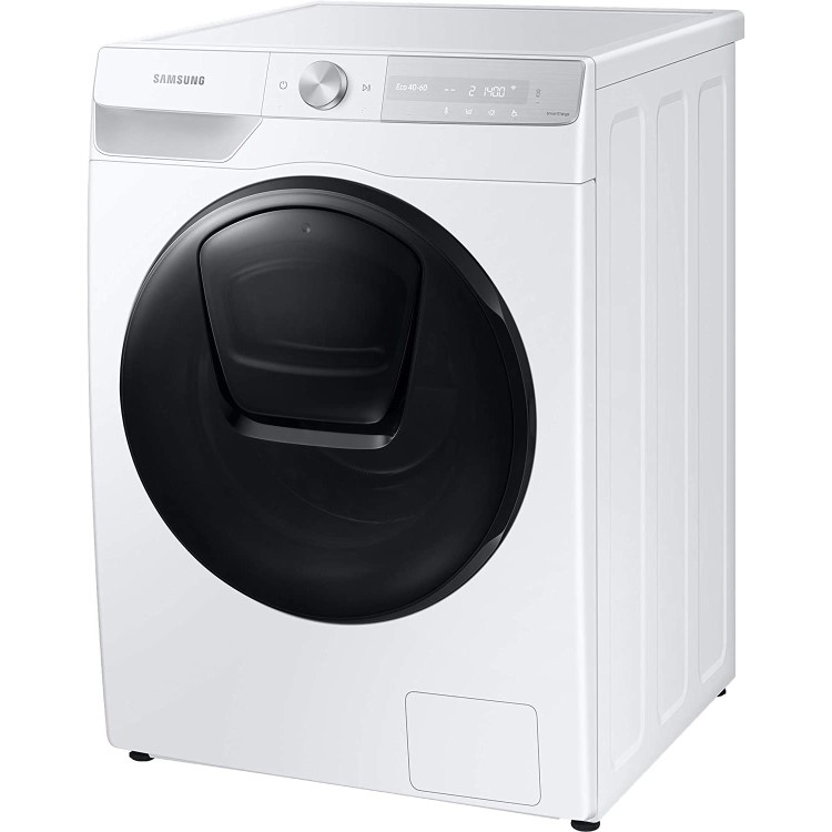 Refurbished Samsung Series 8 QuickDrive WW80T854DBH/S1 Smart Freestanding 8KG 1400 Spin Washing Machine