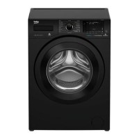 Refurbished Beko WX840430B Freestanding 8KG 1400 Spin Washing Machine Black