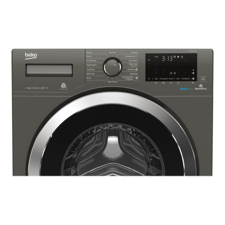 Refurbished Beko Pro AquaTech WX94044E0G Freestanding 9KG 1400 Spin Washing Machine