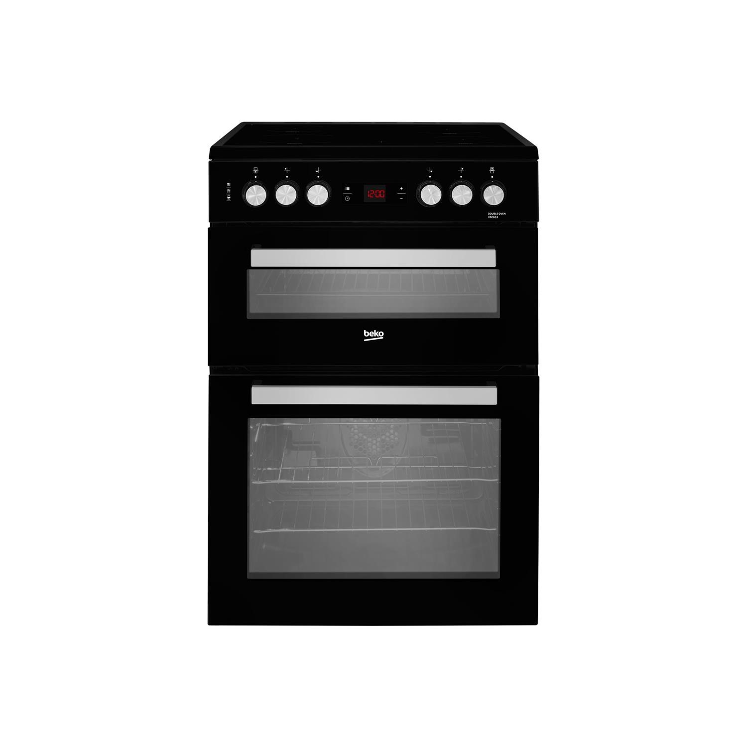 Refurbished Beko XDC653K 60cm Electric Ceramic Cooker