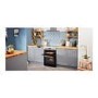 Refurbished Beko Pro XDC663SM 60cm 4 Zone Electric Cooker