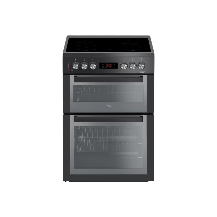 Refurbished  Beko Pro XDCS663MT 60cm 4 Zone Electric Ceramic Cooker